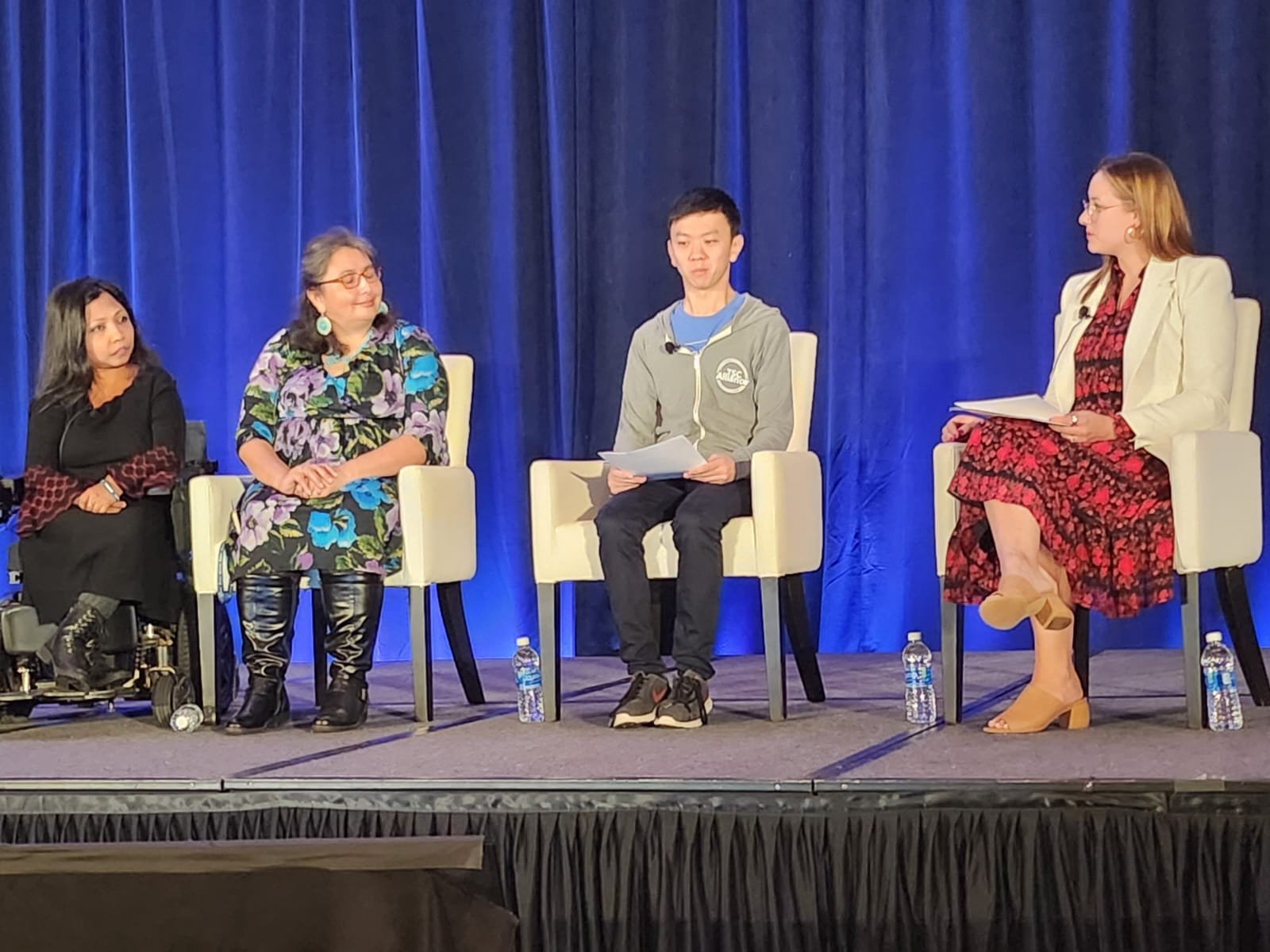 The intersectionality of identity, culture, and the rare disease experience . panel moderated by Michelle Rivas.