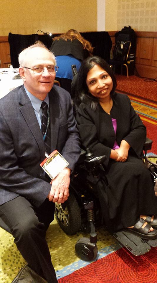Dr. Gahl and Neena Nizar